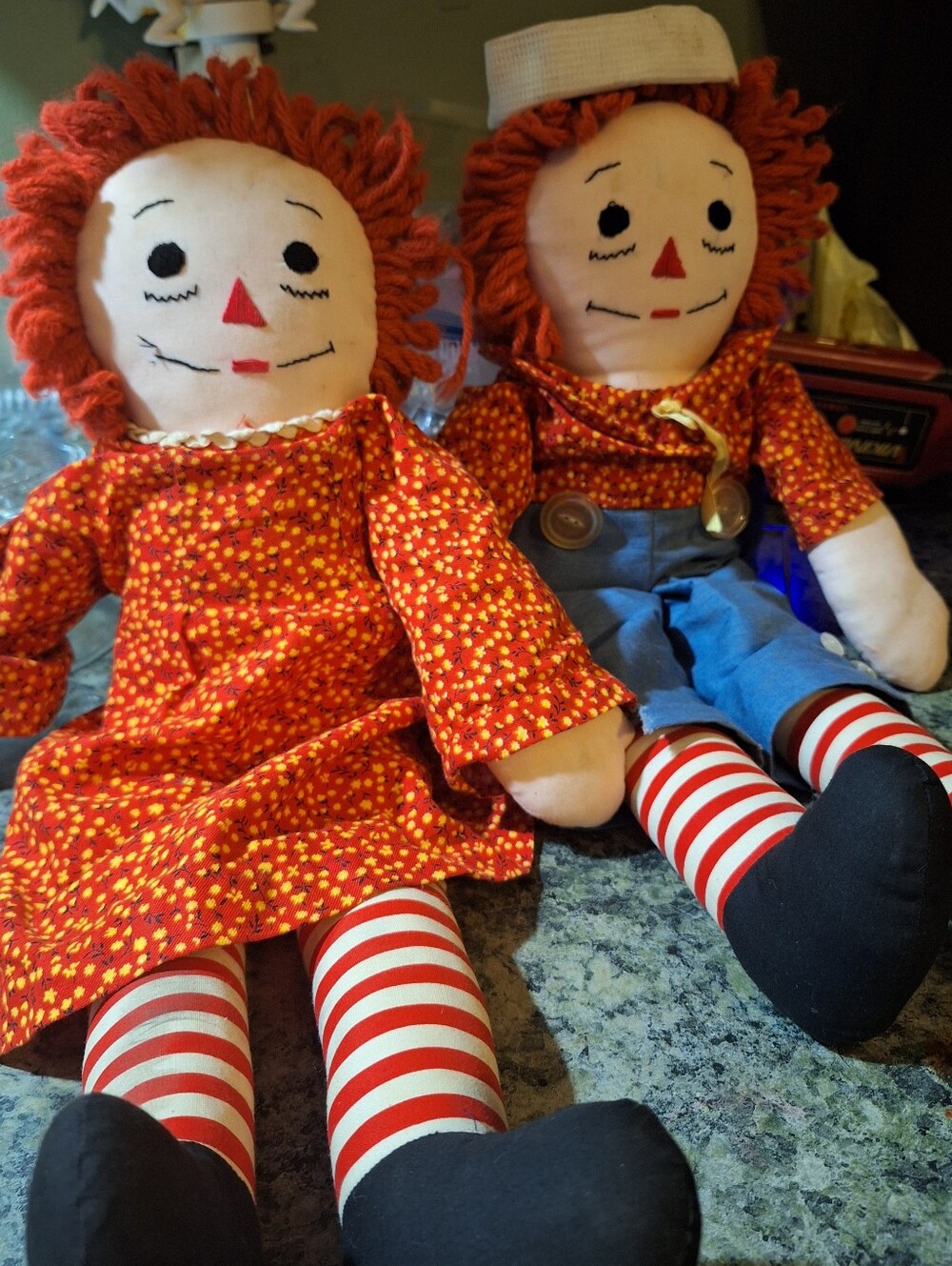 [[Toys]] Raggedy Ann Style Cloth Dolls